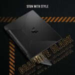 ASUS TUF Gaming F15, Intel Core i5-11400H 11th Gen, 15.6″ (39.62 cm) FHD 144Hz, 4GB RTX 3050 Graphics, Gaming Laptop (16GB/512GB SSD/Windows 11/Office 2021/90WHr Battery/Black/2.3 kg), FX506HC-HN362WS - Image 2