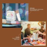 FINGERS SoloKaraoke Portable Speaker with Wireless Mic (Intelligent DSP Chip for Optimized Sound, 4-Hour Playback, Bluetooth® | USB | MicroSD | AUX | FM Radio) – Ivory - Image 6