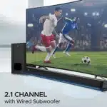 boAt Aavante Maven 2.1 Channel with 300 Watts RMS Signature Sound Bar, Midnight Black - Image 7