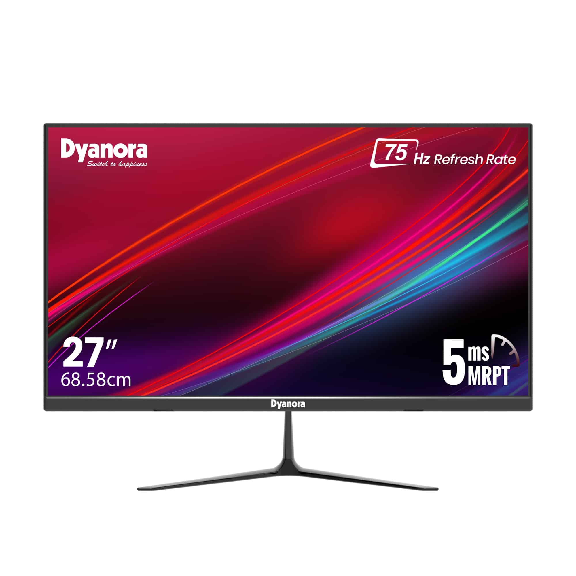 dyanora-27-inch-smart-monitor.jpg Dyanora 27 inch Full HD LED Anti-Glare VA Panel with Ultra Slim Bezel-Less Design (DY-MN27F0N) - Image 1