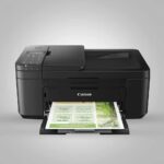 Canon E4570 All-in-One Wi-Fi Ink Efficient Colour Printer with FAX/ADF/Duplex Printing (Black)- Smart Speaker Compatible, Standard - Image 3