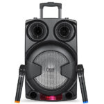 Zoook Rocker Thunder XXL Duet 70W Bluetooth Party Speaker with Dual Wireless Mic/USB