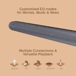 FINGERS Octane-40 Bluetooth Sound Bar 40 Watt with Cinema-Like Immersive Audio – Rich Dark Silver - Image 3
