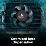 ZEBRONICS GT610 2GD3 with PCIe 2.0, Multiconnectivity HDMI DVI VGA, High Efficiency, Heatsink with Fan. - Image 2