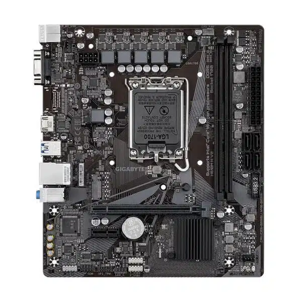 h610m-h-v2-image-01-600x600-1.webp Gigabyte H610M H V2 Motherboard, Supports 14th/13th/12th Gen Intel, DDR5, PCIe 4.0, M.2, Smart Fan 6 - Image 2