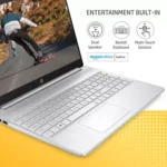 HP Core i5 12th Gen – (8 GB/512 GB SSD/Windows 11 Home) 15s-fq5111TU Thin and Light Laptop  (15.6 inch, Natural Silver, 1.69 Kg, With MS Office) - Image 2