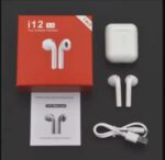 i12 tws Wireless Version 5.0 Bluetooth Headset with Mic - Image 5
