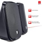 iBall Decor 9-2.0 USB Powered Computer Multimedia Speakers with in-line Volume Controller - Image 6