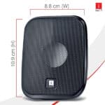 iBall Decor 9-2.0 USB Powered Computer Multimedia Speakers with in-line Volume Controller - Image 3