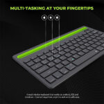 iGear Dual Connect Dual Channel Bluetooth Keyboard - Image 5