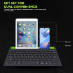 iGear Dual Connect Dual Channel Bluetooth Keyboard - Image 6