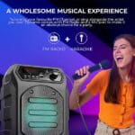 iGear Dynamo 16W Bluetooth Party Speaker With Corded Mic - Image 4