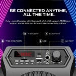 iGear Dynamo 16W Bluetooth Party Speaker With Corded Mic - Image 5