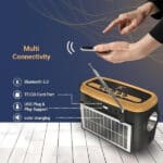 iGear Goldie Radio and Bluetooth Speaker With In -Built Mic - Image 3