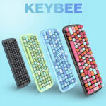 iGear KeyBee Retro Typewriter Inspired 2.4GHz Wireless Keyboard and Mouse Combo With USB Support - Image 7