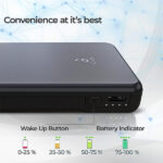 iGear Max10 10k mAh Capacity Power Bank With Detachable Universal Cable - Image 5