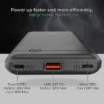 iGear Max10 Pro 10k mAh 8W Power Bank With Dual Output Of Type C PD - Image 4