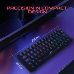 iGear Raptor 64 Backlit Mechanical Keys With 23 Light Modes Wired USB Gaming Keyboard - Image 2