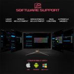 iGear Raptor 64 Backlit Mechanical Keys With 23 Light Modes Wired USB Gaming Keyboard - Image 5