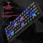 iGear Raptor 64 Backlit Mechanical Keys With 23 Light Modes Wired USB Gaming Keyboard - Image 7