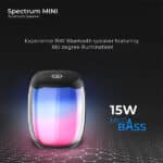 iGear Spectrum Mini Portable Bluetooth Speaker With 180 Degree LED Lights - Image 2