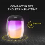 iGear Spectrum Mini Portable Bluetooth Speaker With 180 Degree LED Lights - Image 6