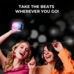 iGear Spectrum Mini Portable Bluetooth Speaker With 180 Degree LED Lights - Image 7