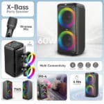 iGear X-Bass 60 Portable Bluetooth Party Speaker - Image 6