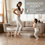 iHip Wireless Round Multifunctional Portable Coffee Table - Image 2