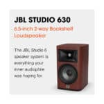JBL Studio 630 6.5-inch 2-way Bookshelf Loudspeaker (Pair) - Image 4