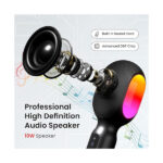 Portronics Dash 2 Wireless Bluetooth Karaoke Mic with 10W Speaker - Image 3