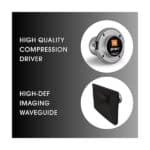 JBL Studio 610 5.25-inch, 2-way On-wall Loudspeaker (Pair) - Image 4