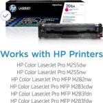 HP 206A Black Original LaserJet Toner Cartridge, W2110A - Image 6