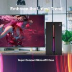 FINGERS RGB-Fortuna Micro-ATX PC Cabinet (with ARGB Lights, 1 x USB 3.0 + 2 x USB 2.0 + HD Audio + Mic in Port, BIS Certified SMPS Included) - Image 6