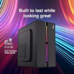 FINGERS RGB-Fortuna Micro-ATX PC Cabinet (with ARGB Lights, 1 x USB 3.0 + 2 x USB 2.0 + HD Audio + Mic in Port, BIS Certified SMPS Included) - Image 4