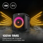 JBL Partybox Encore Essential | Portable Bluetooth Party Speaker | 100W Monstrous Pro Sound | Dynamic Light Show | Upto 6Hrs Playtime | Built-in Powerbank | Mic Support PartyBox App (Black) - Image 5
