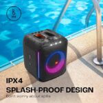 JBL Partybox Encore Essential | Portable Bluetooth Party Speaker | 100W Monstrous Pro Sound | Dynamic Light Show | Upto 6Hrs Playtime | Built-in Powerbank | Mic Support PartyBox App (Black) - Image 3