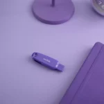 SanDisk Mobile Pen Drive – 128GB (Purple Opulence) Dual Drive Go USB Type-C - Image 3