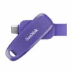 SanDisk Mobile Pen Drive – 64GB (Purple Opulence) Dual Drive Go USB Type-C