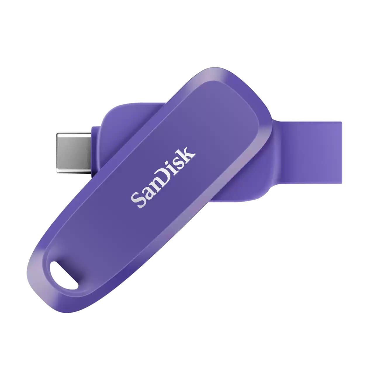 phone-drive-android-purple-front.png.wdthumb.1280.1280.jpg SanDisk Mobile Pen Drive – 128GB (Purple Opulence) Dual Drive Go USB Type-C - Image 1