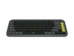 Logitech POP Icon Keys Wireless Keyboard Graphite – Green - Image 2