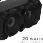 boAt PartyPal 60 20 W Bluetooth Party Speaker  (Space Black, Stereo Channel) - Image 4