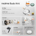 Realme Buds Air 6 TWS Earbuds - Image 5