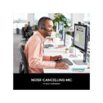 Logitech H340 Stereo Wired Over Ear Headphones With Mic - Image 3