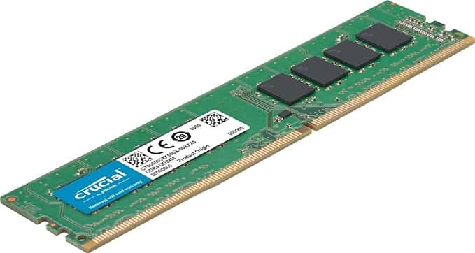 review-cyber-x-ram-datamation-one-1.jpg Crucial RAM 8GB DDR4 3200MHz CL22 (or 2933MHz or 2666MHz) Desktop Memory CT8G4DFRA32A - Image 1