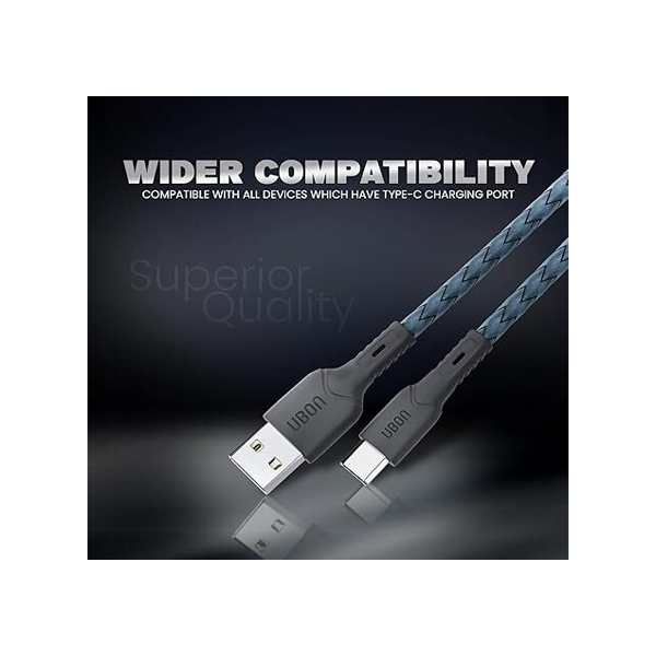 rrrrrrt.jpg Ubon WR-402 Power Master Type C 25W Fast Charging Cable - Image 2