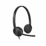 Logitech H340 Stereo Wired Over Ear Headphones With Mic