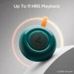 boAt Stone 105 5W Portable Bluetooth Speaker 11 Hours of Total Playtime, Multi-Modes : Bluetooth, TF, FM, Instant Voice Assistant and Built in Mic, Soldier Green - Image 8