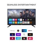 Dyanora Sigma 60 cm (24 inch) HD Ready LED Smart Linux TV with 20 Watt Box Speakers (DY-LD24H1S) - Image 2