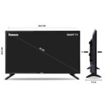 Dyanora Sigma 60 cm (24 inch) HD Ready LED Smart Linux TV with 20 Watt Box Speakers (DY-LD24H1S) - Image 9